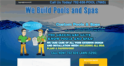 Desktop Screenshot of lasvegasbestpoolbuilder.com